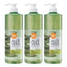과일나라 98% 알로에베라 수딩젤 500ml 알로에젤, 3개