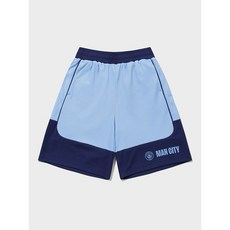 풋볼스탠다드 맨시티 아동용 크레스트 숏팬츠 스카이블루