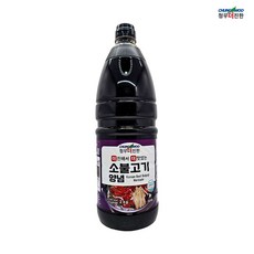 청우 더진한 소불고기 양념 소스, 1개, 2kg