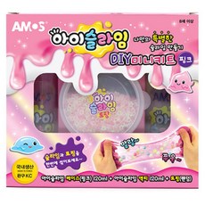 8세선물 토핑포함 슬라임 만들기 DIY세트 원아생일선물 지능발달 지능놀이 EQ, 투명