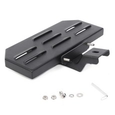 SHINEKA 자동차 프론트 문짝 스텝 페달 지프 랭글러 JK 2007-2017 용 리어 문짝 사이드 풋 페달 발받침, 01 black rear