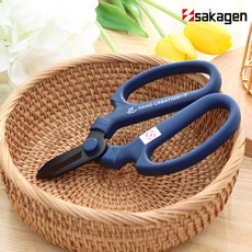 사카겐 꽃가위 블랙날 F170 네이비 (전용 가위집) 원예가위, 1개