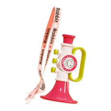 HAIMINGJUN 어린이 휘파람 장난감 부는 트럼펫 장난감 뮤지컬 교실 상 유아를위한 작은 트럼펫 모양의 감각 발달로 재미, PP, 분홍색, 1개