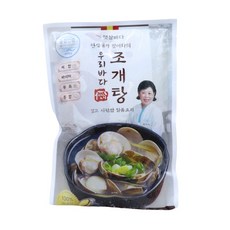 [방송구성] 한식대가 김미라의 우리바다 조개탕 500g, 1개