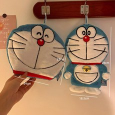 도라에몽 수건 타월 주방타월 걸이형 욕실 주방, 옵션이미지참고, 1개, 2개세트