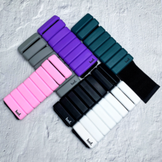 HNF 발목 손목 팔목 모래주머니 중량 밴드 1set 모레 무게, 500g, 블랙