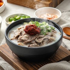 [육품당] 국내산 1+등급 돼지국밥 2팩+얼큰 2팩 (각 200g/총 800g), 없음