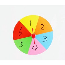 彩色可擦寫磁力轉盤 課堂互動教具 25cm, 詳見包裝