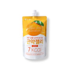 농협 곤약젤리 감귤 저칼로리 살안찌는간식 파우치 다이어트젤리, 150g, 1개