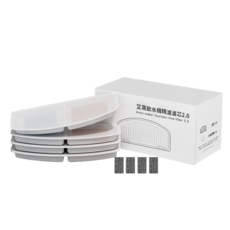 艾爾發寵物 AIWO 艾窩 小熊/小蜜蜂/棒棒糖寵物無線飲水機 專用四層過濾芯4片入, 1個