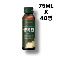 [약국정품] 생록천 프라임액 75미리 Kwangdong 생록천 광동, 75ml, 40개