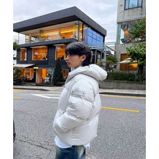 내셔널지오그래픽 N254UDW971 나나패딩 후디 구스다운 점퍼 LGREY N254UDW971091