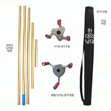 화재감지기 교체봉 탈부착기 소방 화재경보기 분해 탈착기 연기 열 감지기, D_4.3m 고경도 막대+발톱+가방, 1개