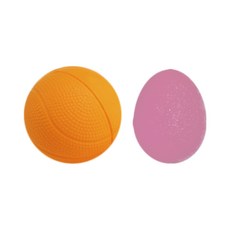 투웨이 그립볼 손가락 악력 재활 운동, 오렌지핑크세트, 1개