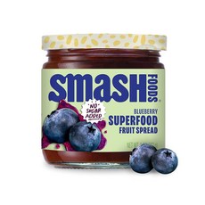 스매시 잼 저칼로리 무설탕 케토 잼과 업사이클 팔레오 슈퍼 스 1병, Blueberry, 227g