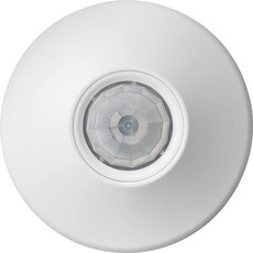 천장 모션 센서 Contractor Select PIR 수동형 적외선 장착형 점유 확장 범위 릴레이 포함 흰색(CMR 10), Extended Range, PIR / Relay Included
