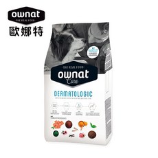 歐娜特「敏感毛孩的安心之選」CARE系列 關節/腸胃/皮毛 機能照護配方 3KG, 1個, 皮毛機能照護配方(水解鮭魚), 皮膚/毛髮改善