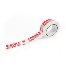 파손주의 테이프 박스테이프 취급주의, 1개