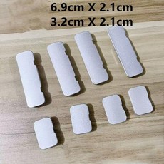 1Pc ABS 루프 레일 랙 엔드 커버 캡 자동차 장식 혼다 CRV 2017 2022 호환, 05 Black 3.2x2.1cm