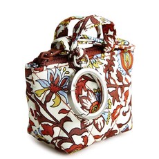 Vera Bradley 프리미엄 면 오리지널 토트백 참 무어 원사이즈