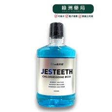 JESTEETH 矯正專用含氟漱口水, 1個, 無酒精漱口水600ml