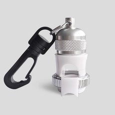 潛水二級頭固定器 BCD磁力快卸掛扣 BCD呼吸管固定器 磁力吸扣 台灣現貨, 白色