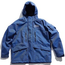 UNDER PEACE NIMBLE / THERMOLITE SNOWBOARD JKT 抗撕裂 機能外套 (丹寧藍)