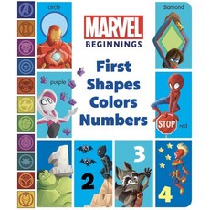 Marvel Beginnings: First Shapes Colors Numbers, Marvel Press