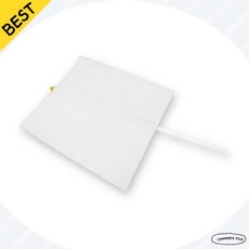 백기깃대 응원용수기 운동회용품 체육대회깃발 백색 50cm 픽앤코401, 1