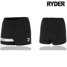 라이더 반바지 배드민턴 바지 남성 여성 3부 4부 팬츠 블랙 2022RSP-7