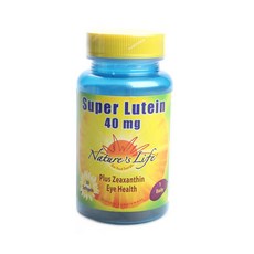 Nature's Life 超級葉黃素軟膠囊 40mg, 1罐, 30顆
