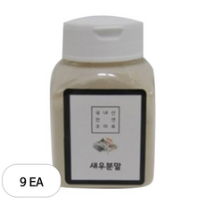 딜리셔스마켓 새우 분말 소형, 60g, 9개