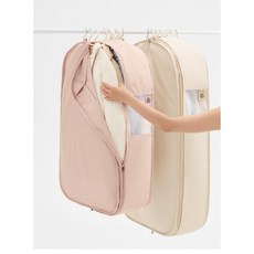 [신상]대용량 롱패딩 압축파우치 겨울옷 이불 진공압축팩 옷커버 대용량 패딩 코트 보관커버 양방향지퍼 방진, 1개, 1개입