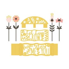사랑 금속 절단 금형 스크랩 예약 공예 템플릿 생산 앨범 수제 장식, 1개, 10. AA3022-dies