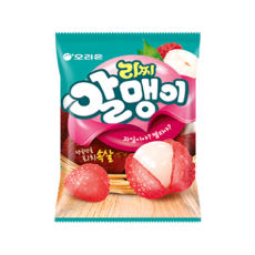 오리온 리찌알맹이 81g x10, 10개