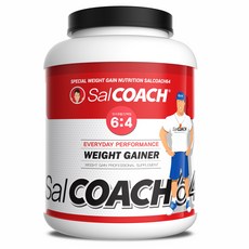 (체중증량 2단계)살찌는보충제 살코치64 체중증가보충제 게이너보충제, 4kg, 1개
