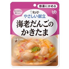 日本KEWPIE 介護食品 Y1-6鮮蔬滑蛋蝦丸100g - 方便咀嚼吞嚥的長者食品