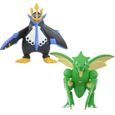 포켓몬스터 몬콜레 EMC 버마재비몬 0123 스라크 황제몬 0395 엠페르트, 1개