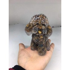 애완돌 반려돌 푸들 펫돌 반려석 애완석 돌멩이 키우기, 황호안석, 1개