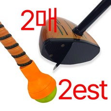 파크골프클럽 보호필름 카본페이스 보호 스크래치방지 2매 + 파크골프 실리콘 공집게 공 회수기 2set, 필름2매+공픽업기(오렌지2set)