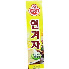 오뚜기 튜브 연 겨자 100g 4개 업소용 머스타드 소스 양념