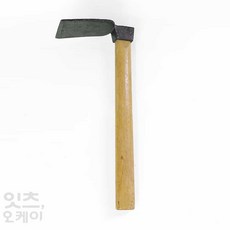 firstok 곡괭이 원목 손잡이 미니곡괭이, 1개