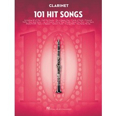 (英文圖書)101 Hit Songs for Clarinet - Clarinet Music Book with Collection of Famous Songs... 平裝版, Hal Leonard Publishing Corp..., 英文