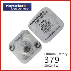 RENATA 스위스 정품 손목시계 배터리 교체 시계약 건전지, 옵션7(레나타 379)