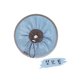 伊莉莎白圈 寵物頭套 輕量級 柔軟舒適 防水防舔 狗頭套 貓頭套, 嬰兒藍, 1個
