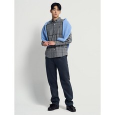 매장정품 빈폴 BEANPOLE MEN 기모 코튼 도비 레귤러 팬츠 - 네이비 250855