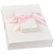 WEBEEDY 75장 수채화 용지 2가지 사이즈 63.5kg(140파운드)/300 GSM 텍스처 핸드메이드 종이 데클드 엣지 면 수채화 용지 페인팅 인사말 카드 미술 공, WEBEEDY 75장 수채화 용지 2가지 사이즈 63.