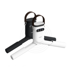 시티파이 스타일랩 미니 의류관리기 소형 1인 건조기, 시티화이트X시티블랙, 2EA 세트 :: [수트케이스/후크 각 2ea 증정]