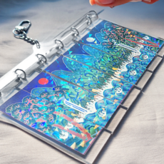 전통 일월오봉도 스티커 자개 벽걸이 모빌 만들기 DIY 키트 아크릴 장식 한국기념품 외국인선물 감성굿즈 인테리어소품