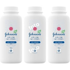 존슨즈베이비 존슨 내추럴 베이비 파우더 100g 3P, 1세트